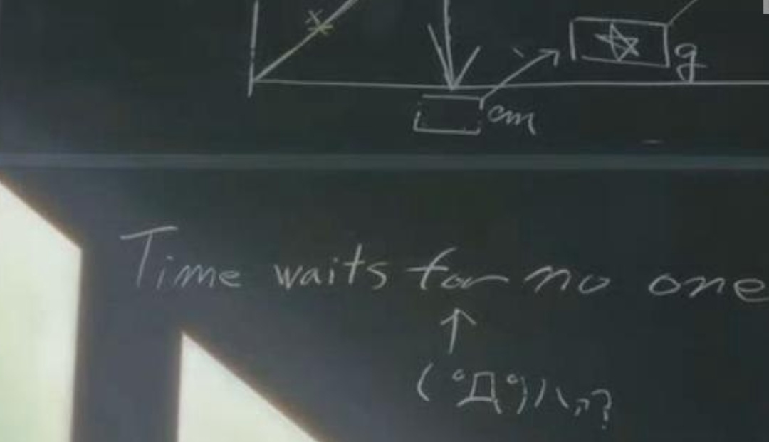 Время никого не ждёт