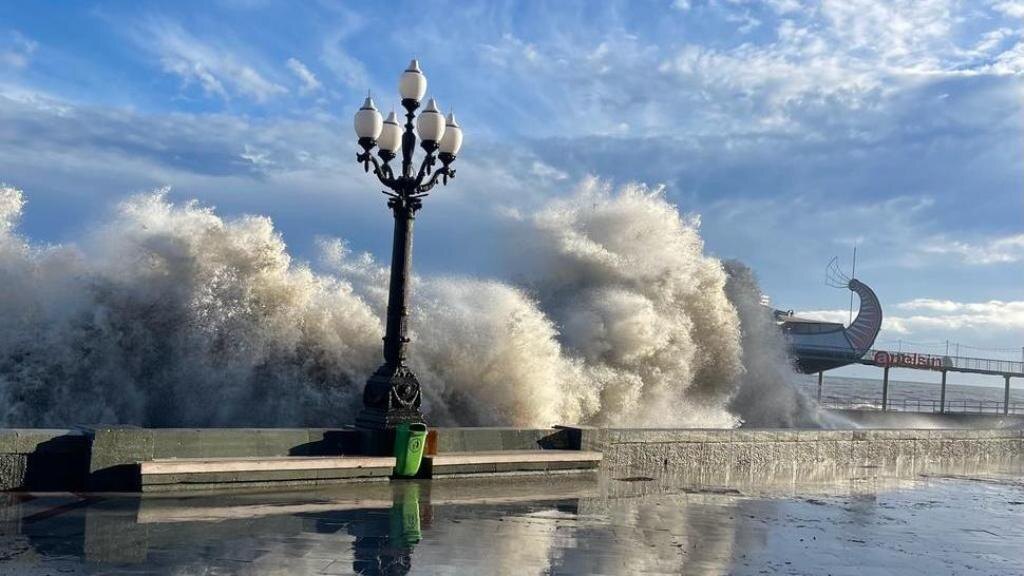     Море в Крыму. Источник: t.me/yanina_pavlenko Автор фото: Янина Павленко, глава администрации Ялты