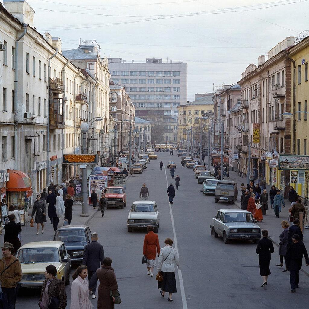 Екатеринбург (тогда - Свердловск) конца 1980-х
