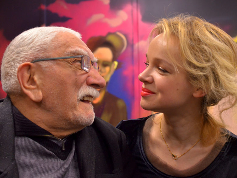 Армен Джигарханян и Виталина Цымбалюк-Романовская