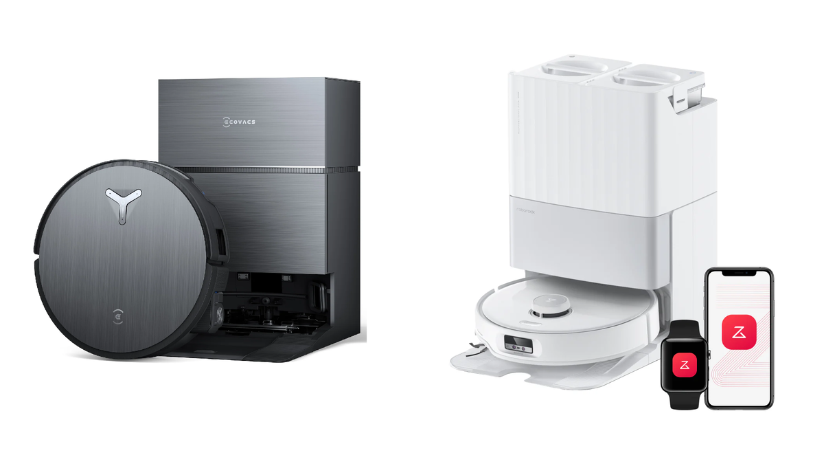 Роботы-пылесосы ECOVACS DEEBOT X11 PRO OMNI и Roborock Qrevo EdgeC