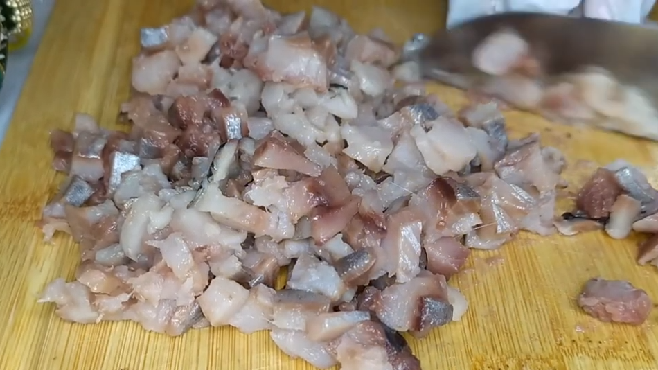 Закуска "Изумрудные шарики". Фото автора.