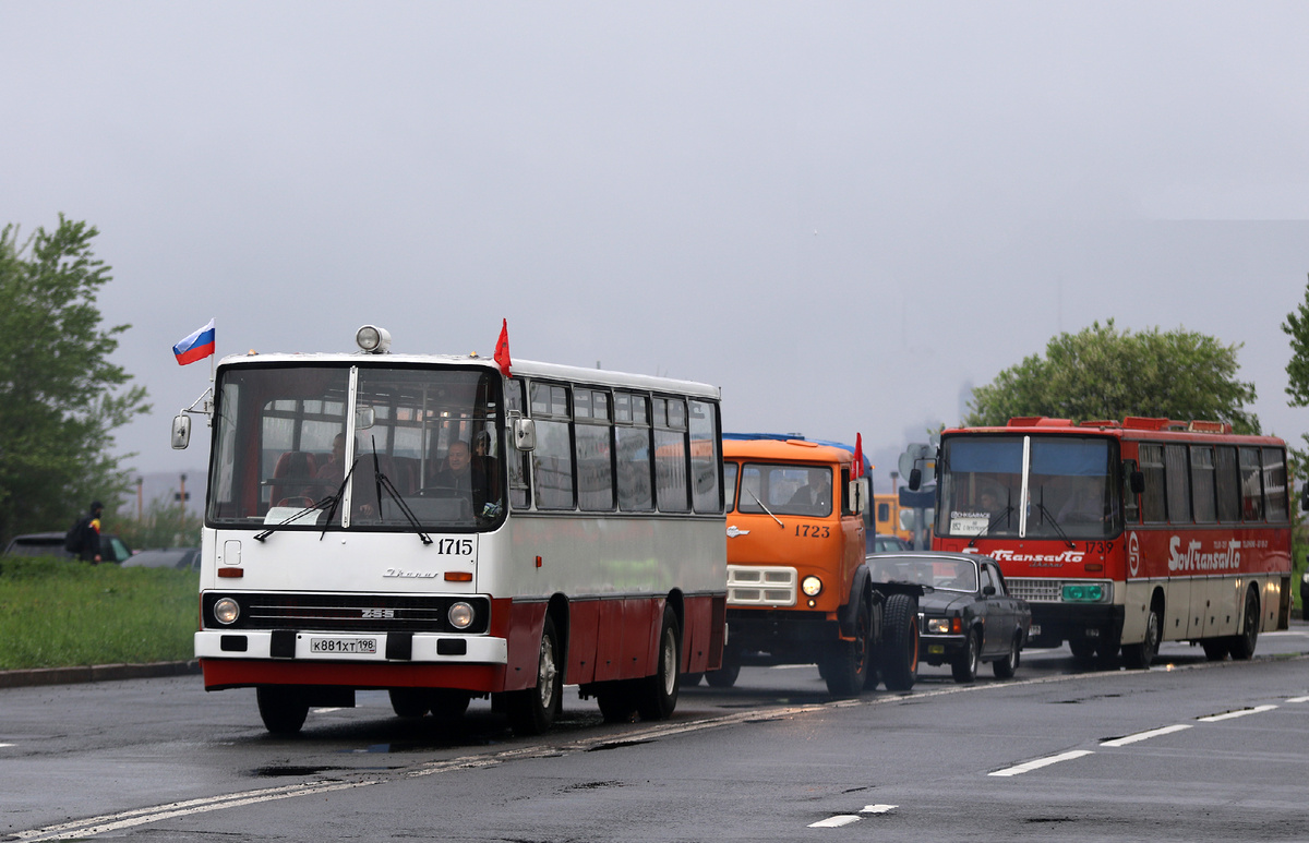 колонна на старте