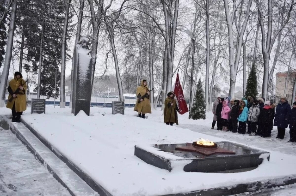    Город Чекалин отмечает день освобождения от фашистов