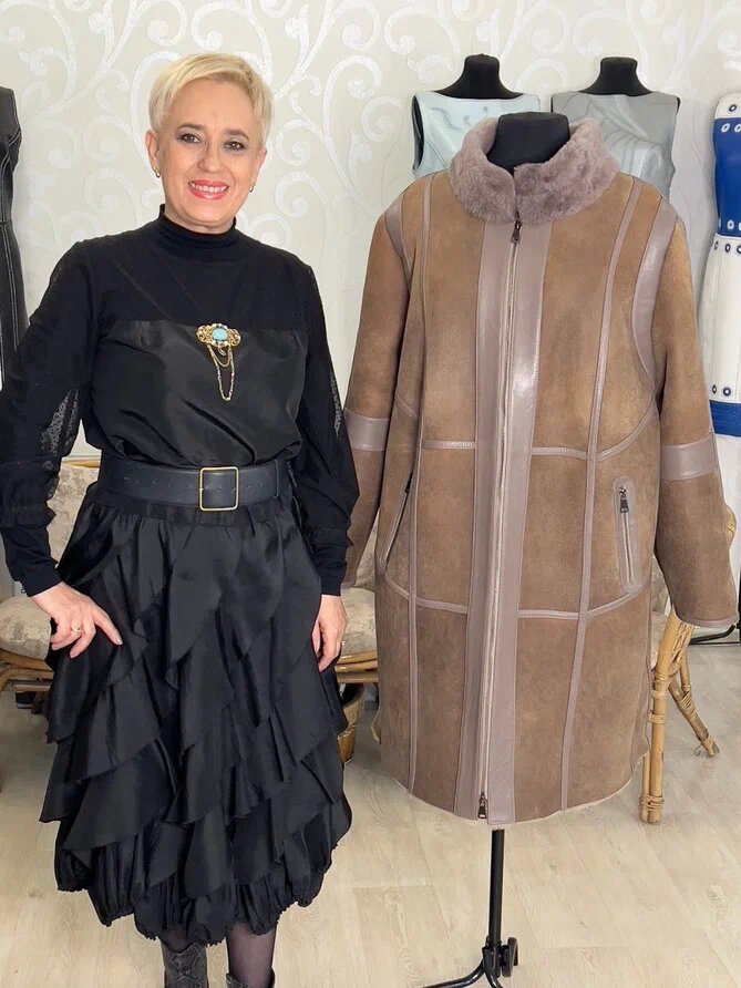 Переделка дубленки. Ателье Ирины Берзиной.