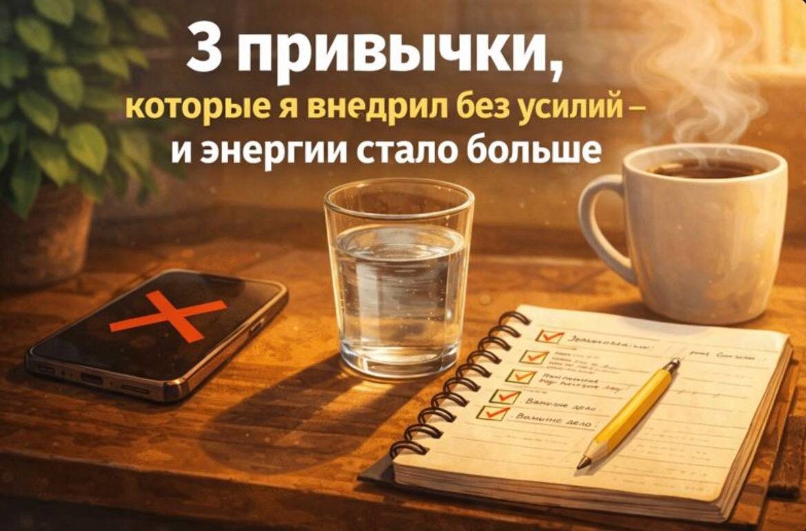 3 простые привычки качественно улучшат вашу жизнь