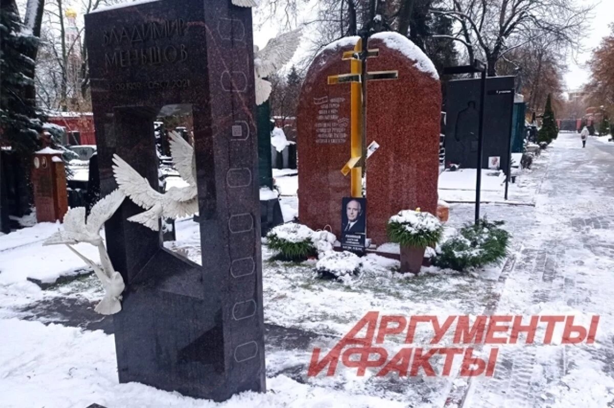    Могила Веры Алентовой.