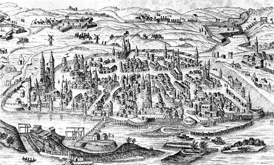 Город Магдебург в Средние века. 