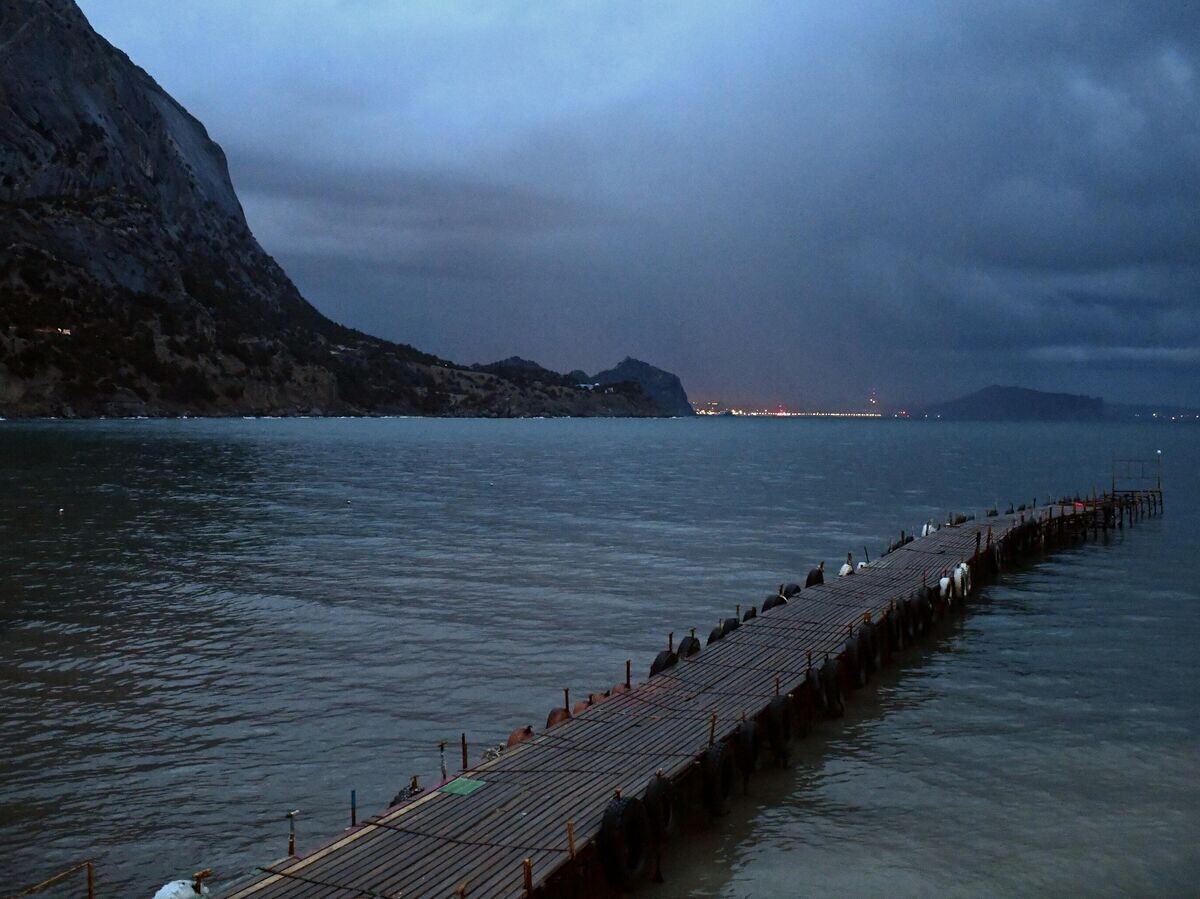    Побережье Черного моря в поселке Новый свет | © РИА Новости / Алексей Мальгавко