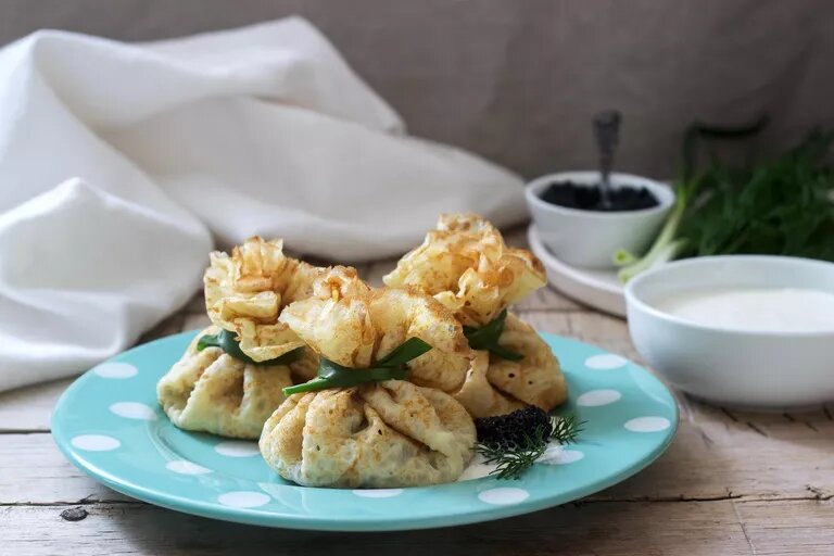 © Getty Images / Janna Danilova
Мешочки Деда Мороза закуска