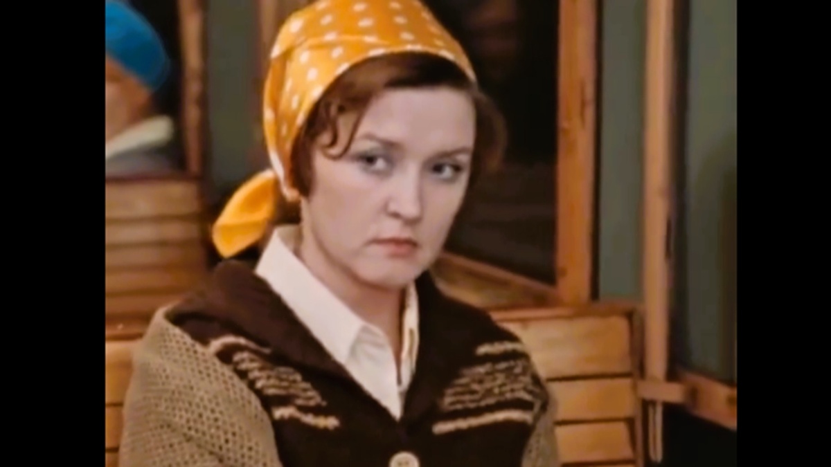 Как ушла из жизни Вера Алентова. (Кадр из фильма "Москва слезам не верит")