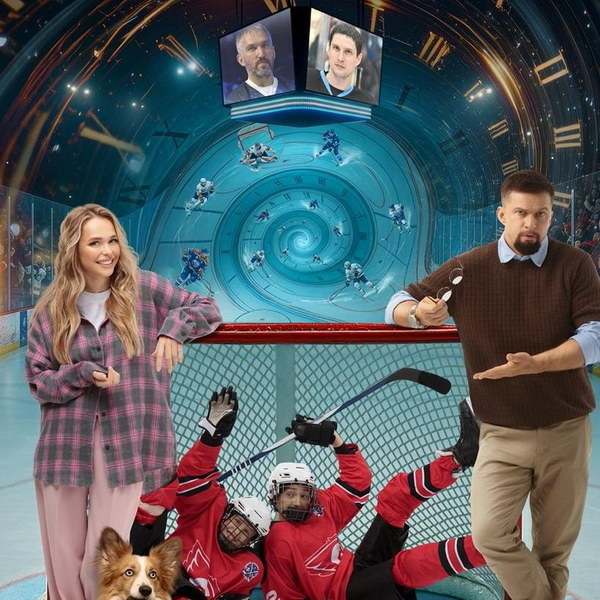     Юные хоккеисты из будущего спасают карьеру звезды российского спорта в трейлере «Дополнительного времени»