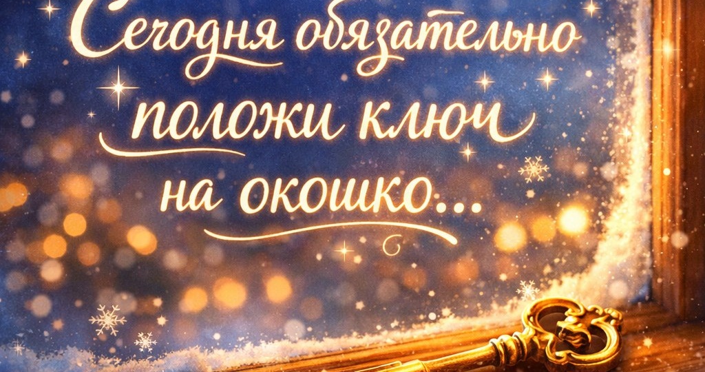 28 декабря: Положите ключ на окно и откройте двери счастью!