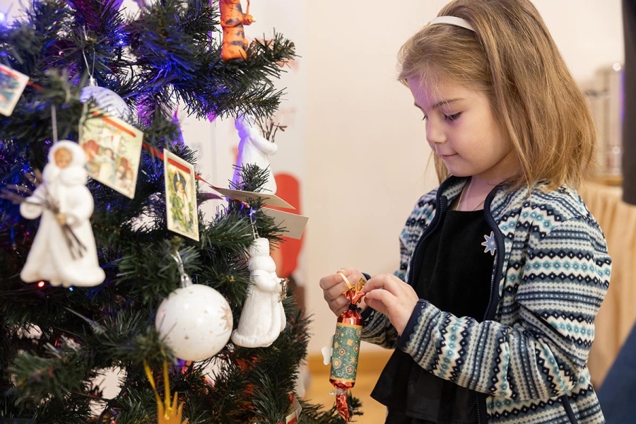 Открытие второго сезона фестиваля «Звезда Рождества» 10 декабря 2024 года. Фото Александра Иванишина