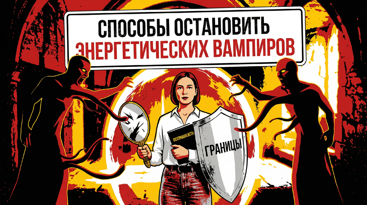 Способы остановить энергетических вампиров