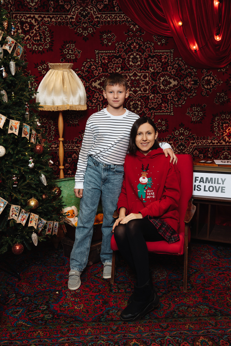 Мы с Ромой на семейном дне в Т-Банке