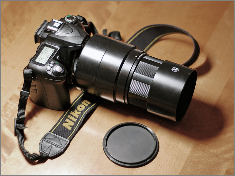 На Nikon D50.