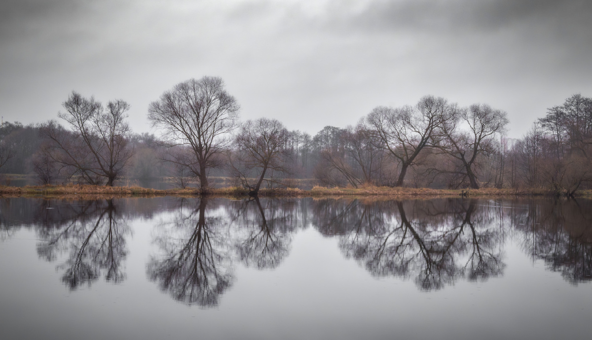 Осень в отражение