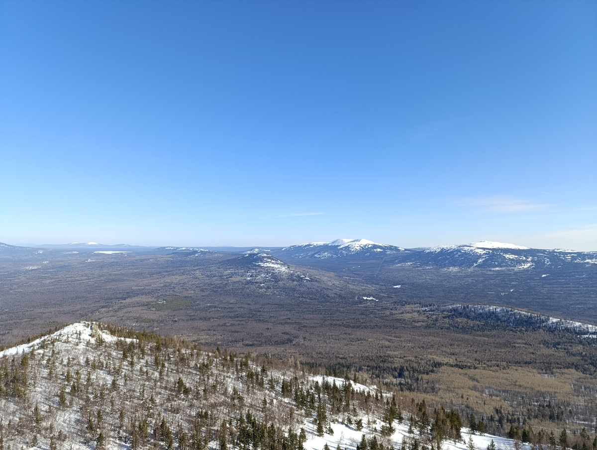 вид на Большую Калагазу с Большого Увана