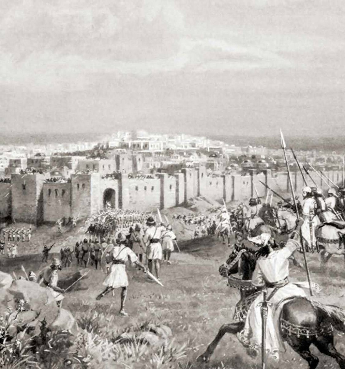 После изнурительной войны Сасанидская империя была наконец завоевана