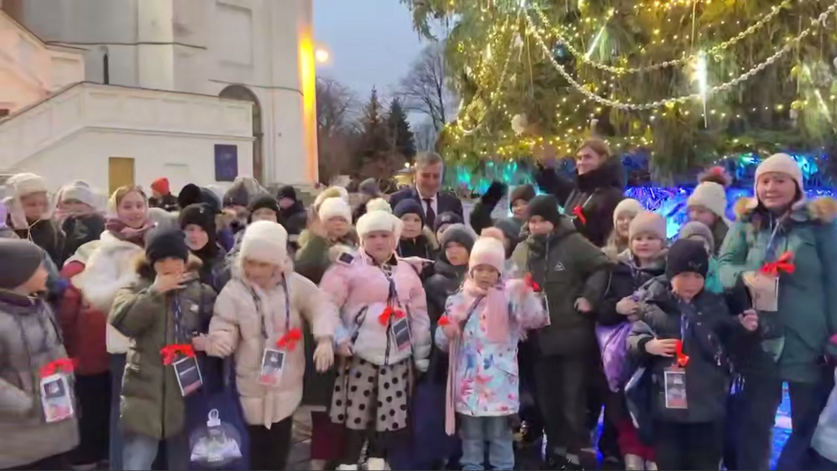    Курские школьники — в Кремле