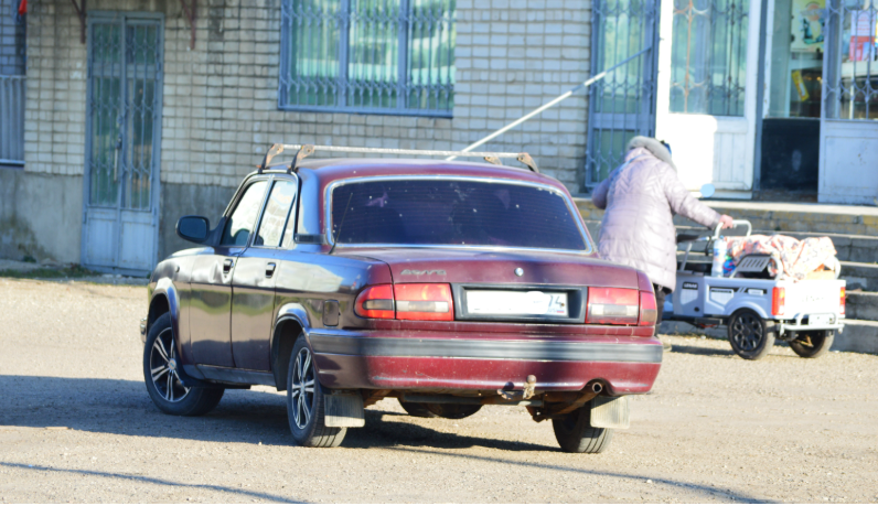 Фото автора. Декабрь 2025. Станица. Махнём, не глядя!