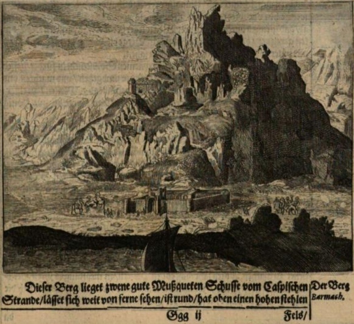 На фото: Гора Беш-Бармак.