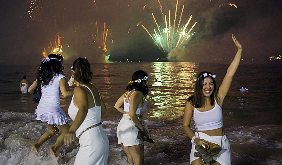 Новый год в Рио-де-Жанейро
