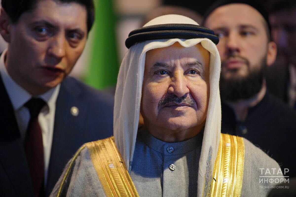 По случаю открытия первого центра за пределами Бахрейна Ибрагим бин Халифа аль-Халифа прилетел в Казань и участвовал в событии личноФото: © Владимир Васильев / «Татар-информ»