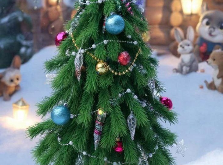Вот такие забавные новогодние ёлки