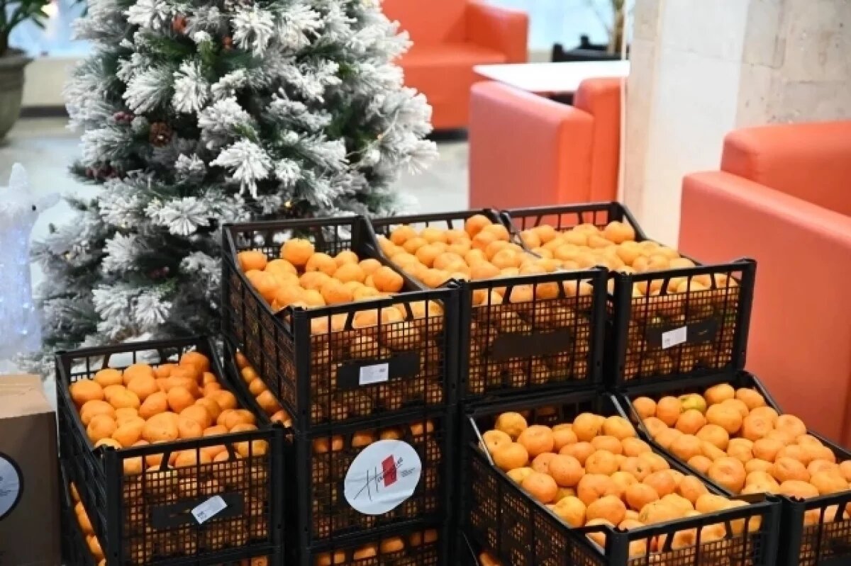    В Волгограде Фонд «Наследие» порадовал «Своих» кексами и апельсинами