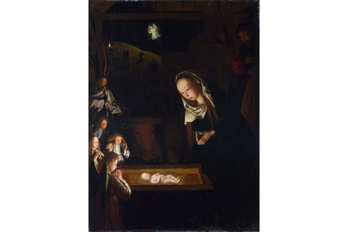 Public Domain / Wikimedia Commons📷«Рождество ночью», картина кисти нидерландского художника Гертгена тот Синт-Янса