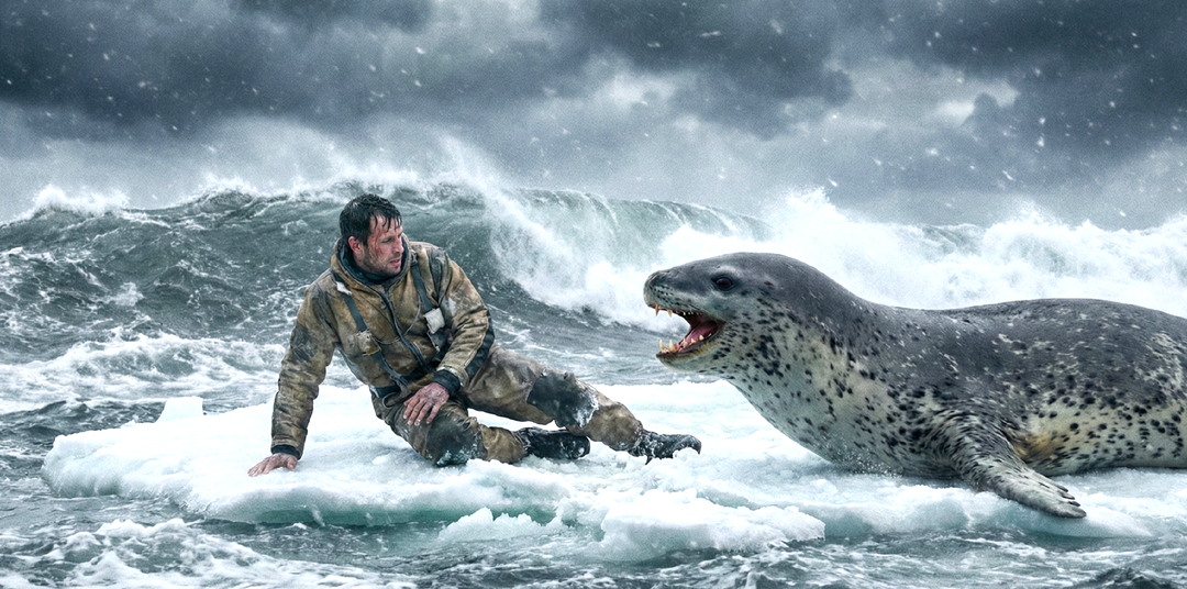 СЛУЧАЙ НА ЛЬДИНЕ...