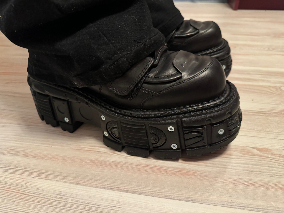 Ботинки на платформе