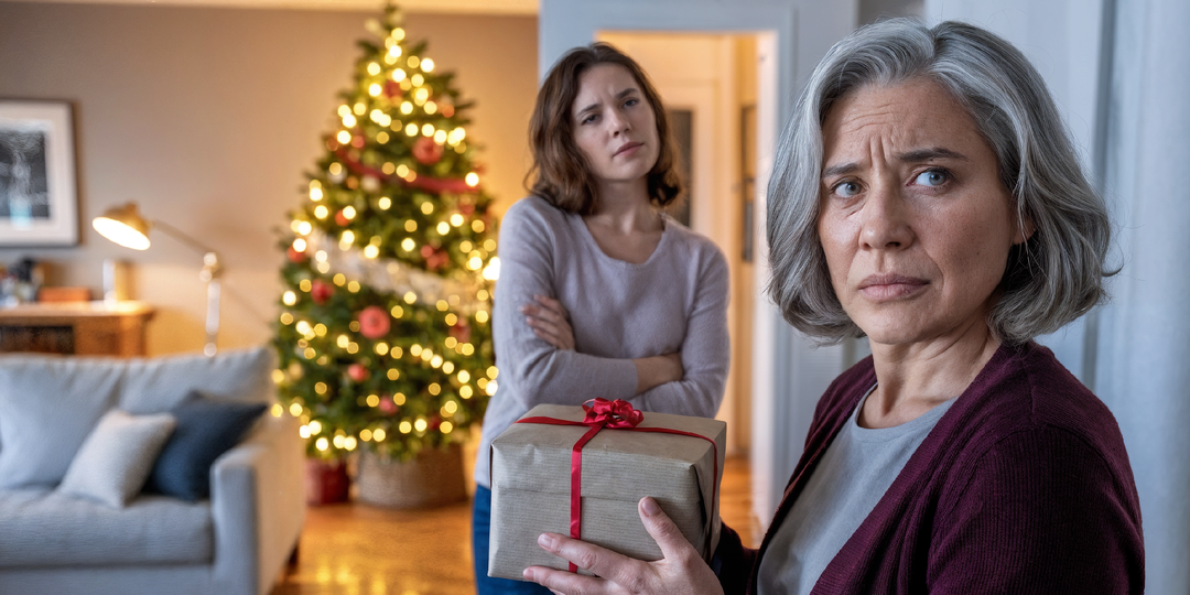 — Как она посмела подарить мне эту ерунду? Неужели нельзя было купить хороший подарок? — кричала свекровь