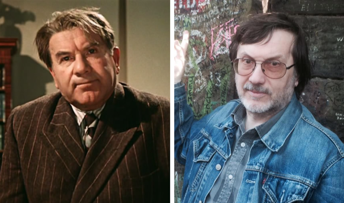 Игорь Ильинский и его сын