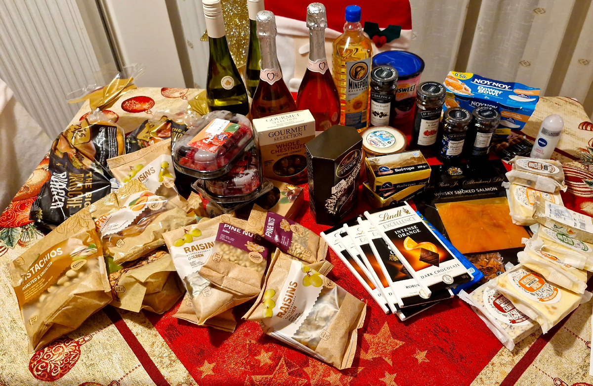 Закупка продуктов на праздники