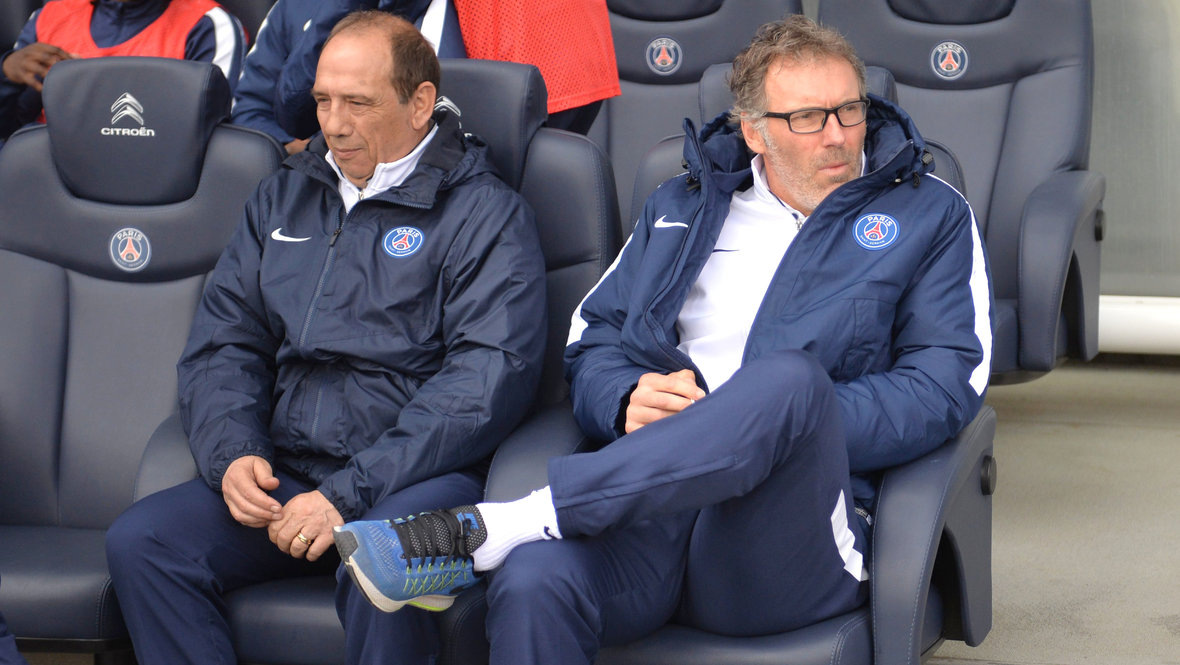    Жан-Луи Гассе и Лоран Блан. Global Look Press