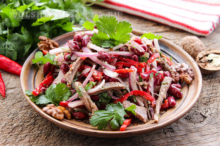 Салат «Тбилиси»