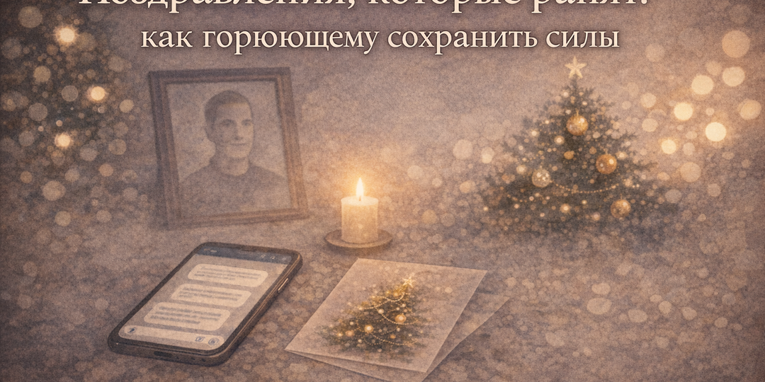 Поздравления, которые ранят: как горюющему сохранить силы