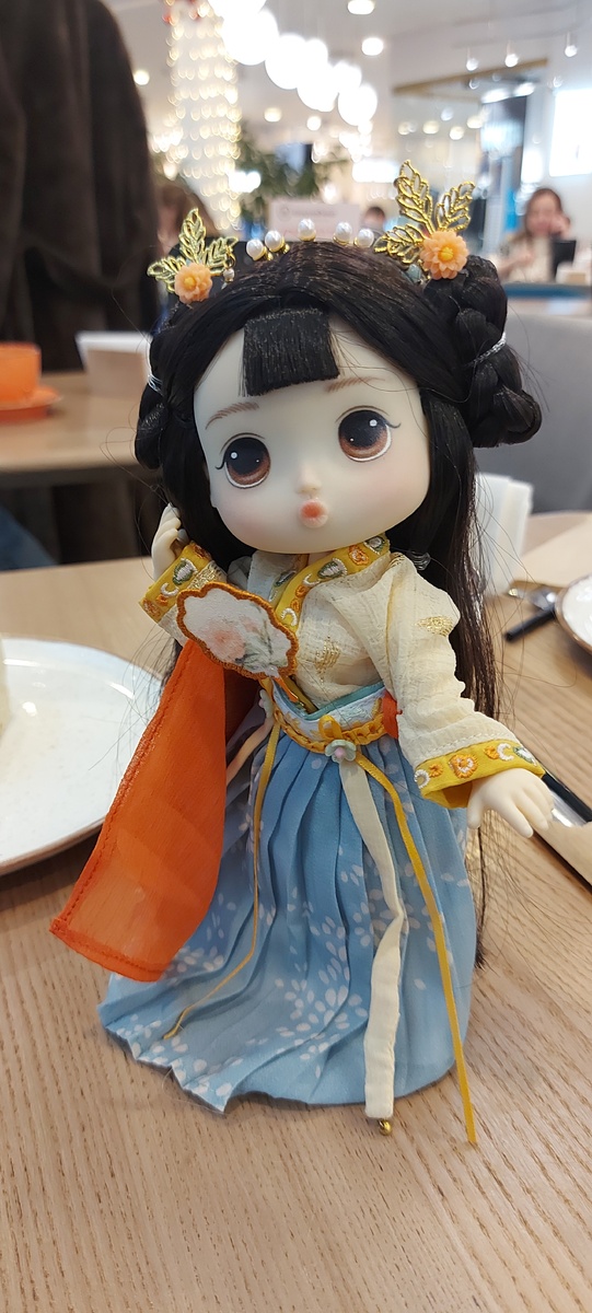 Коллекция красоты Mi2, кукла ханьфу 18см шарнирная кукла Ddung. По имени Ён. Фото автора канала.