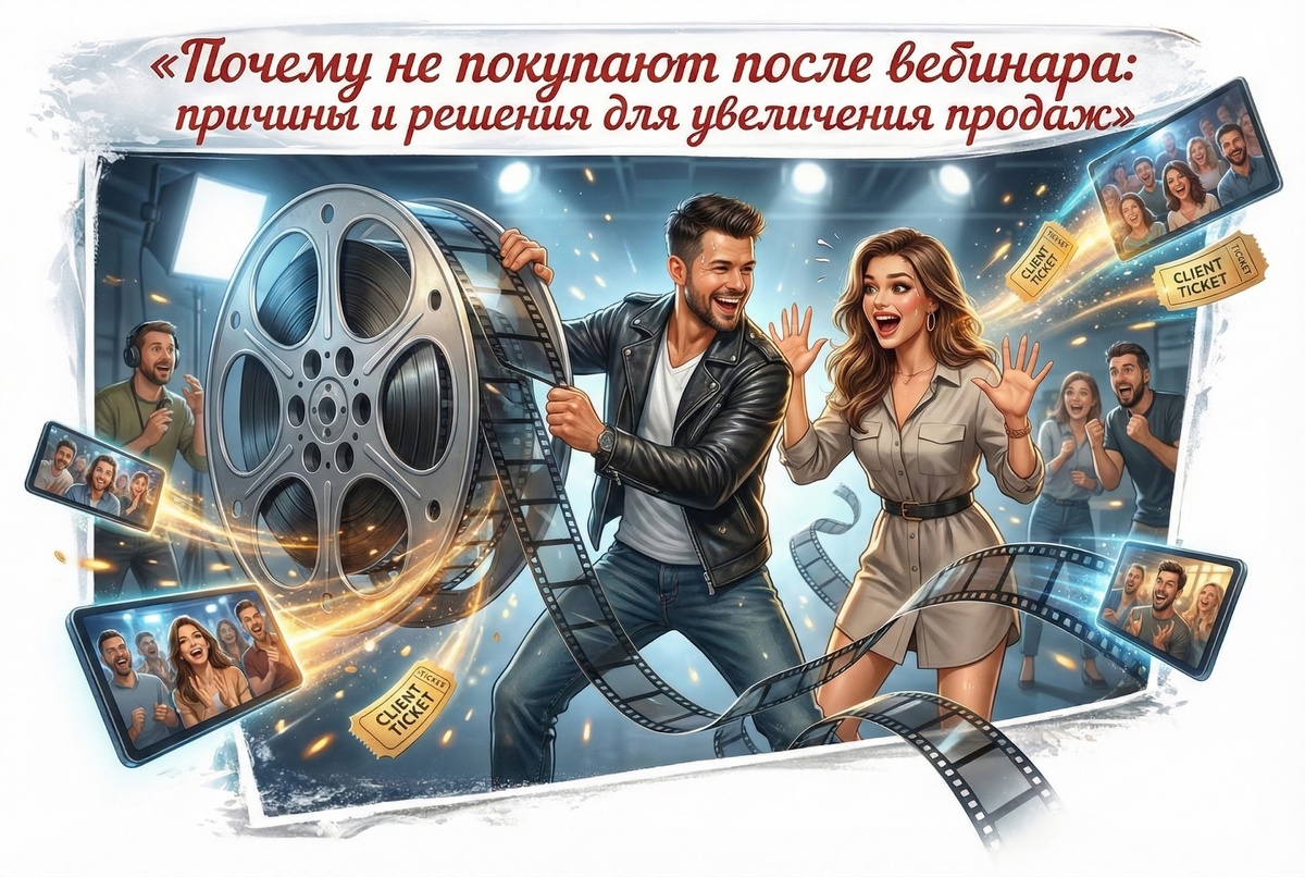    Причины и решения для увеличения продаж после вебинара Евгений Прокушев