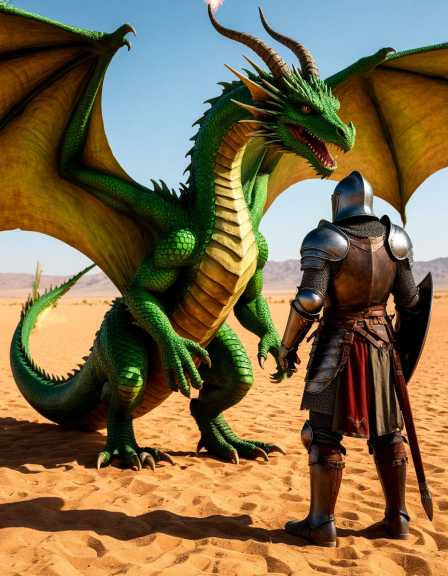 Дракон встал картинка создана ИИ