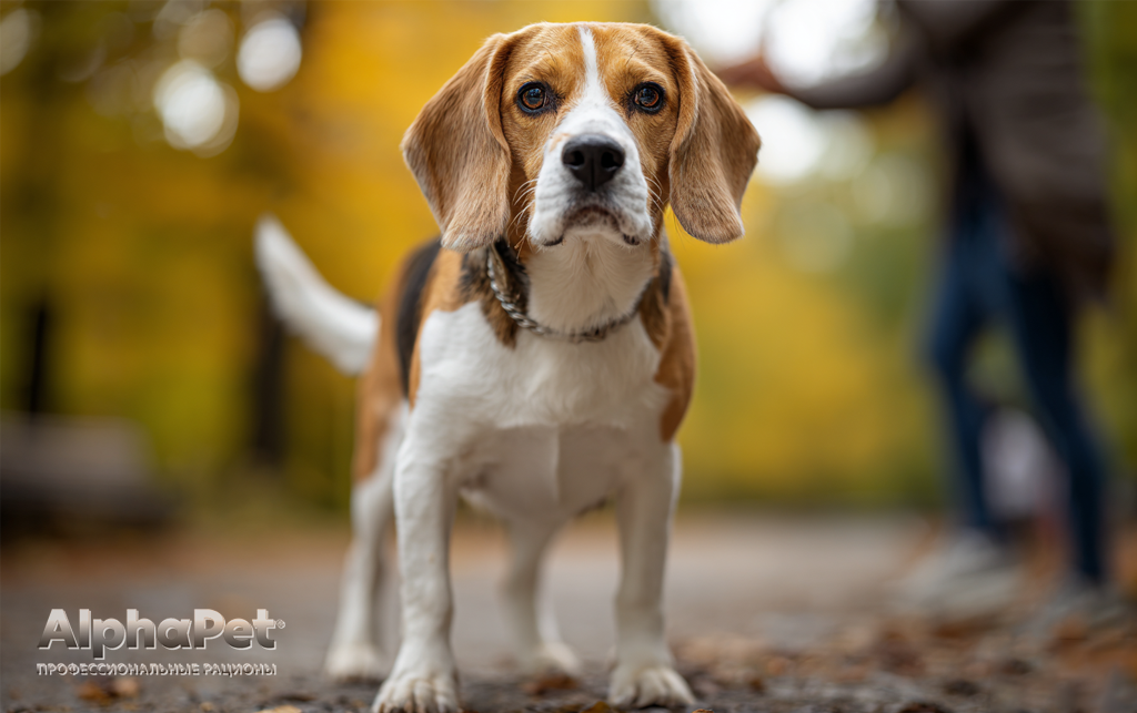 Бигль: нюх важнее всего на свете / Изображение: AlphaPet