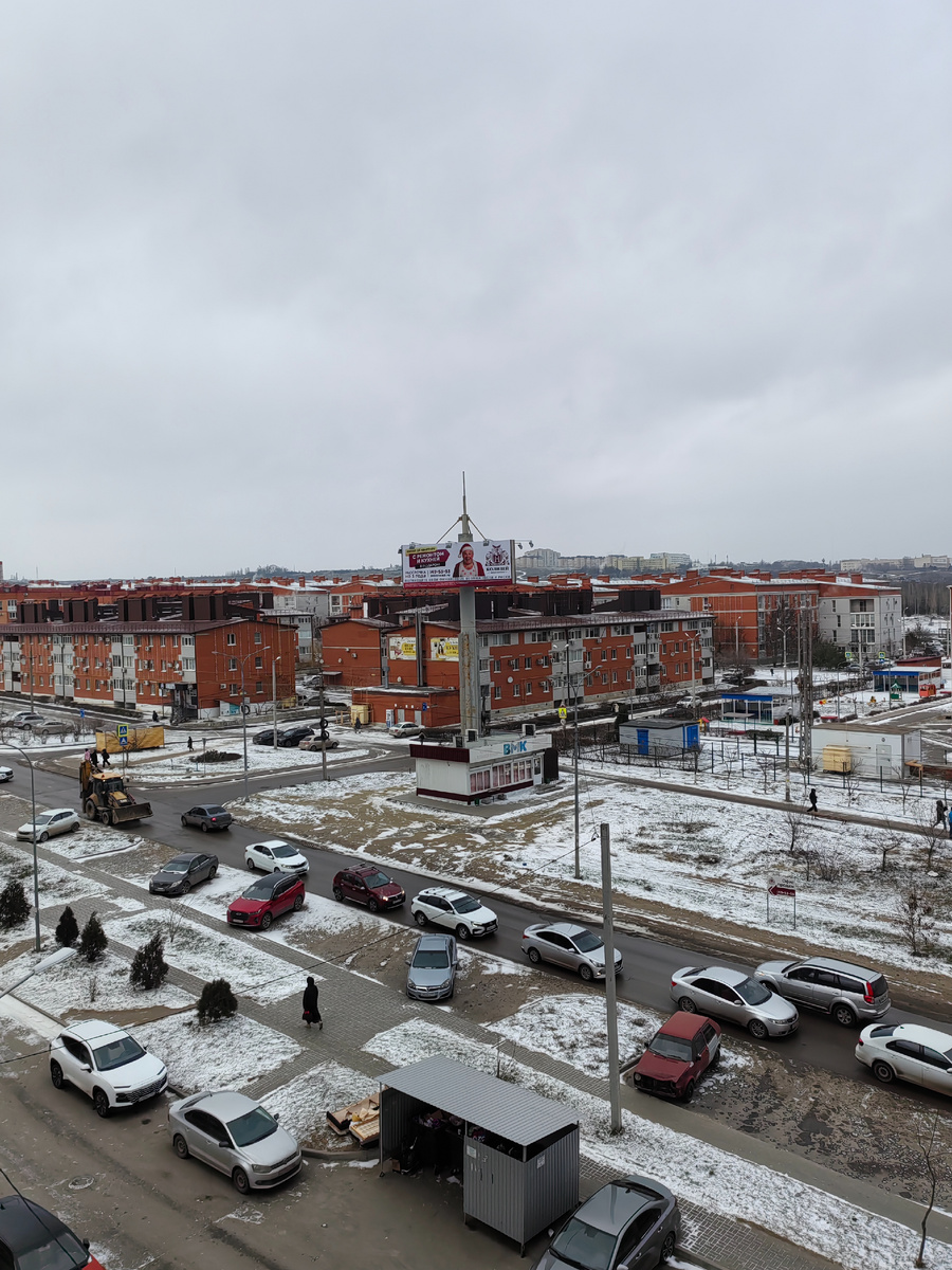 Вид с общего балкона