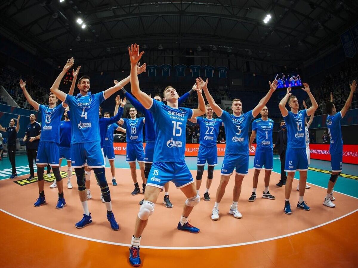    Волейболисты казанского "Зенита" | © официальная группа ВК "Зенит-Казань" Вконтакте