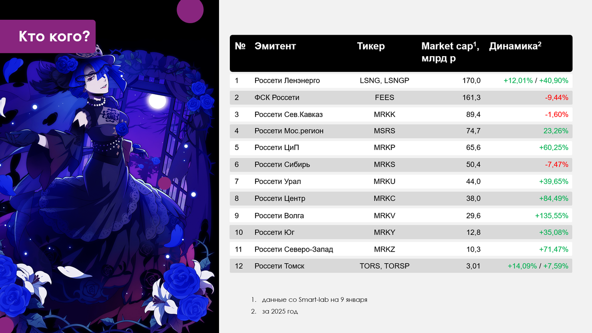 Рисунок 1.1 Сетевые компании России