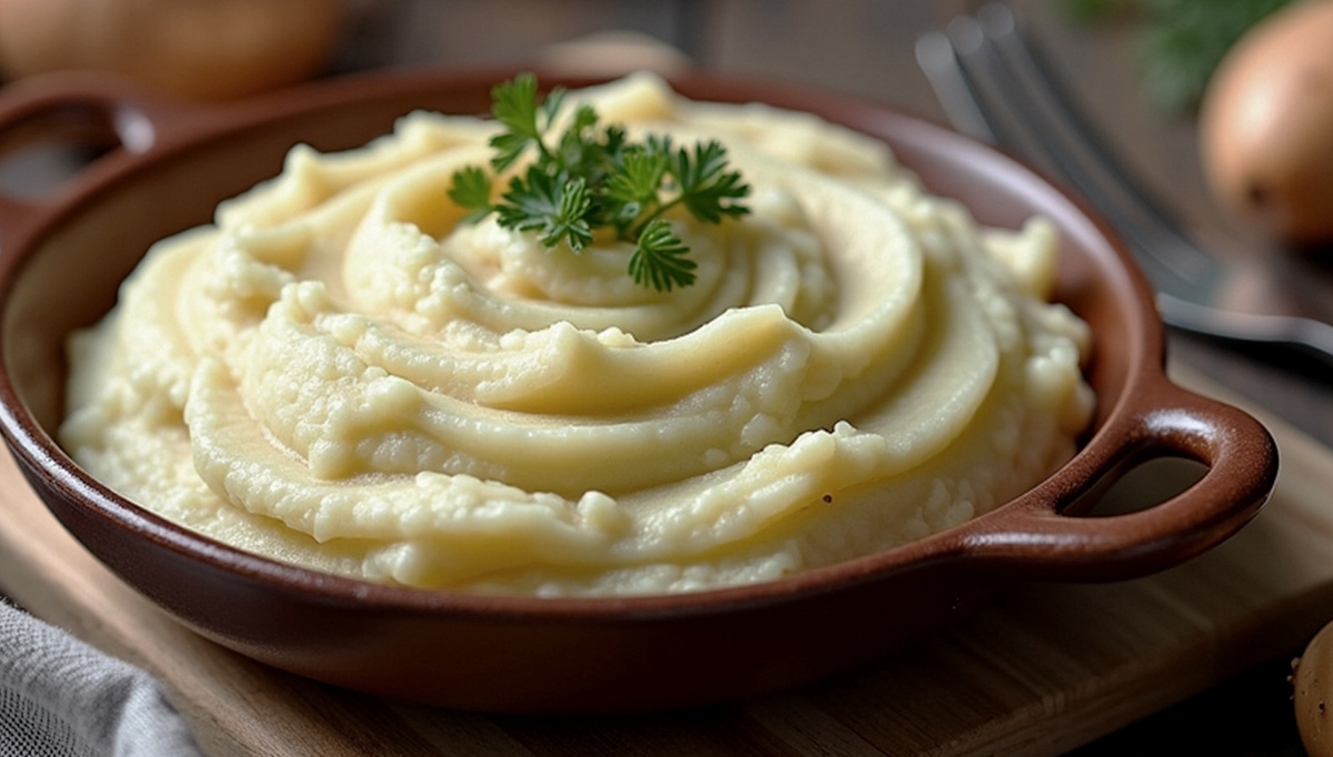 Картофельное пюре готово