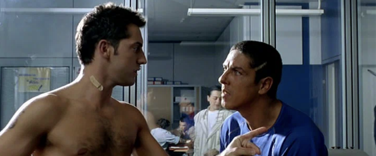 Фредерик Дифенталь и Сами Насери в фильме «Такси»