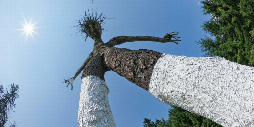 Зачем в СССР красили деревья и бордюры в белый цвет: военная хитрость, которая стала привычкой